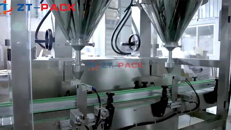 Double-Head Auger Granule Filling Machine