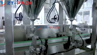 Double-Head Auger Granule Filling Machine