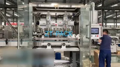 Screw Capping Machine with Inner Plug Inserter