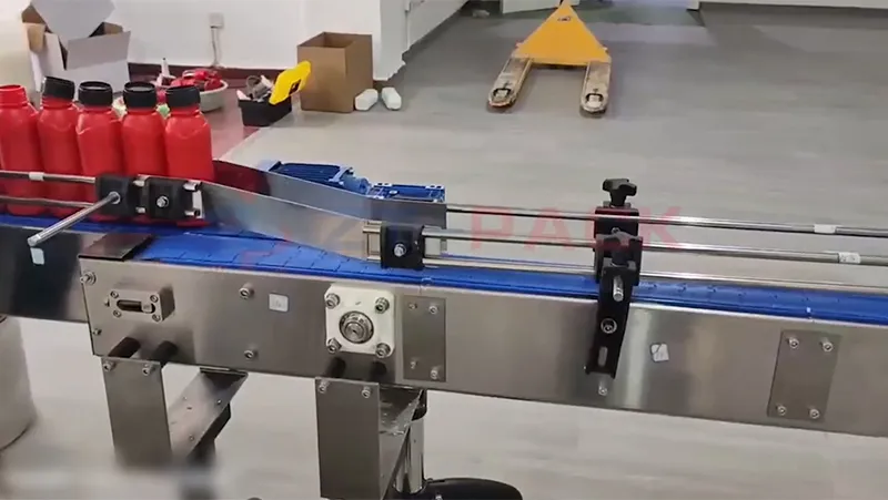 Four-Wheel Linear Cap Tightening Machine
