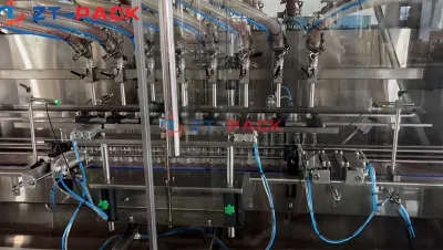 8-Nozzle Pine Oil Filling Line