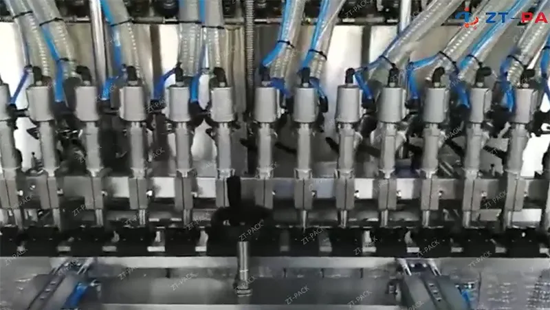 16-Nozzle Servo Edible Oil Filling Line