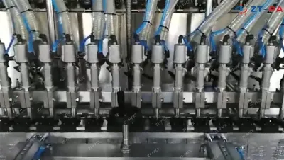16-Nozzle Servo Edible Oil Filling Line