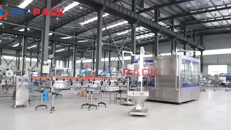Rotary Lubricating Oil Filling Line