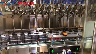 16-Nozzle 1L Lubricant Oil Filling Line