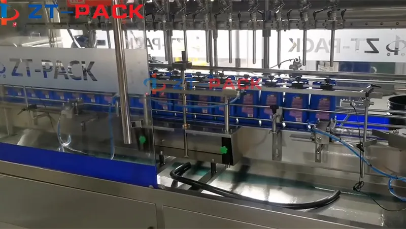12-Nozzle 1L Lubricant Oil Filling Line