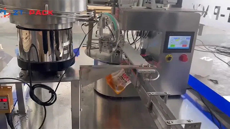 Tabletop Filling and Capping Line for Sesame Paste