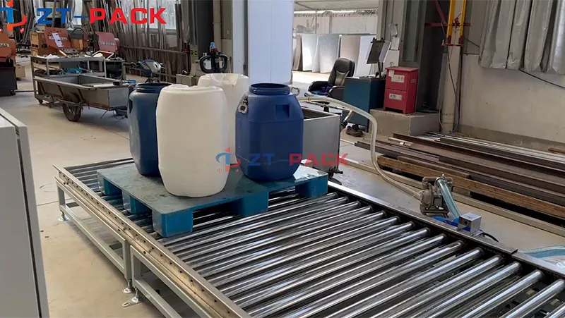 Drum Weighing Filling Line